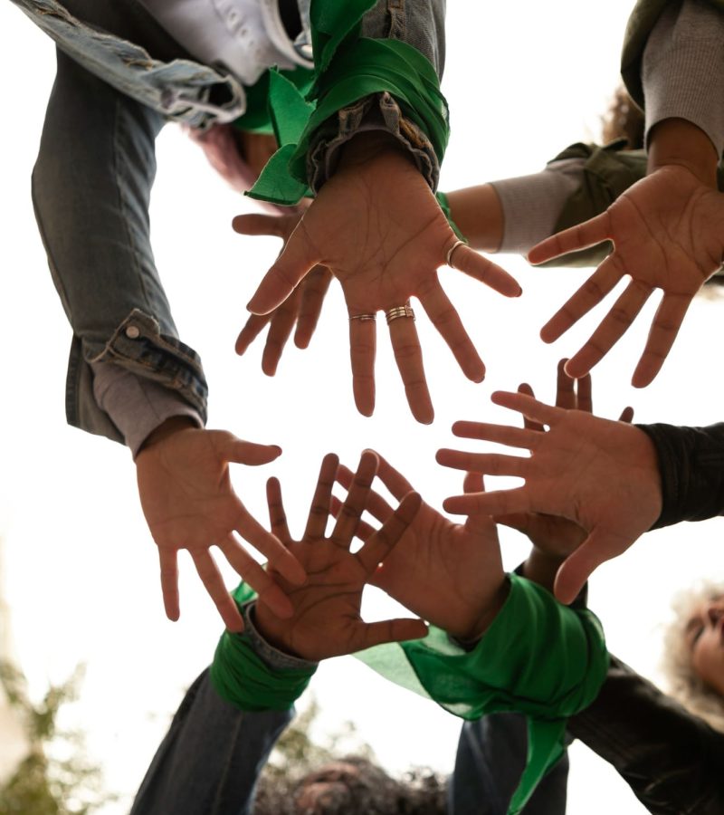 Faith Seed Multicultural Services - Images of people showing hands